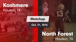 Matchup: Kashmere  vs. North Forest  2016