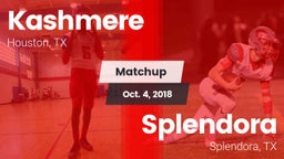 Matchup: Kashmere  vs. Splendora  2018