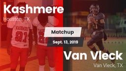 Matchup: Kashmere  vs. Van Vleck  2019