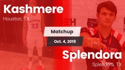 Matchup: Kashmere  vs. Splendora  2019