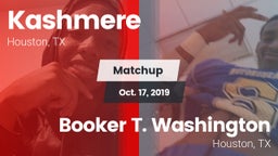 Matchup: Kashmere  vs. Booker T. Washington  2019