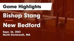 Bishop Stang  vs New Bedford  Game Highlights - Sept. 26, 2022