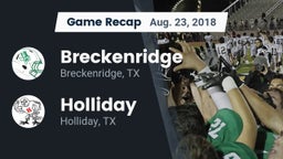 Recap: Breckenridge  vs. Holliday  2018