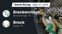 Recap: Breckenridge  vs. Brock  2018