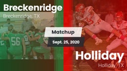 Matchup: Breckenridge High vs. Holliday  2020
