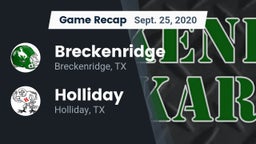 Recap: Breckenridge  vs. Holliday  2020