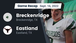 Recap: Breckenridge  vs. Eastland  2022