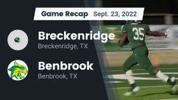 Recap: Breckenridge  vs. Benbrook  2022