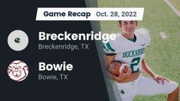 Recap: Breckenridge  vs. Bowie  2022