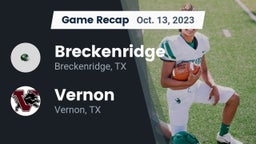 Recap: Breckenridge  vs. Vernon  2023