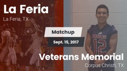 Matchup: La Feria  vs. Veterans Memorial 2017
