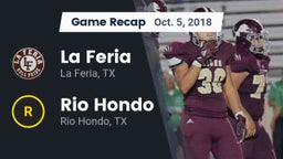 Recap: La Feria  vs. Rio Hondo  2018