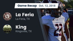 Recap: La Feria  vs. King  2018