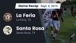 Recap: La Feria  vs. Santa Rosa  2019
