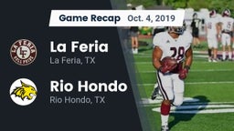 Recap: La Feria  vs. Rio Hondo  2019