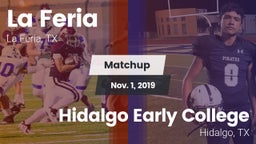 Matchup: La Feria  vs. Hidalgo Early College  2019