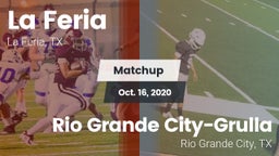 Matchup: La Feria  vs. Rio Grande City-Grulla  2020