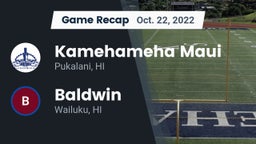Recap: Kamehameha Maui  vs. Baldwin  2022