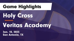 Holy Cross  vs Veritas Academy Game Highlights - Jan. 10, 2023