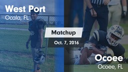 Matchup: West Port High vs. Ocoee  2016