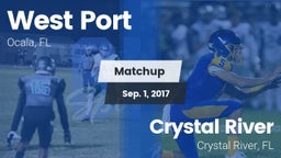 Matchup: West Port High vs. Crystal River  2017