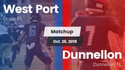 Matchup: West Port High vs. Dunnellon  2018