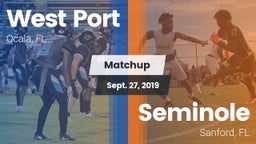 Matchup: West Port High vs. Seminole  2019