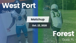 Matchup: West Port High vs. Forest  2020