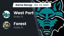 Recap: West Port  vs. Forest  2020