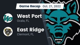 Recap: West Port  vs. East Ridge  2022
