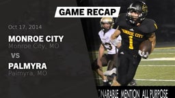 Recap: Monroe City  vs. Palmyra  2014