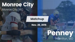 Matchup: Monroe City High vs. Penney  2016