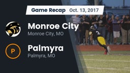 Recap: Monroe City  vs. Palmyra  2017