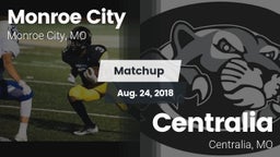 Matchup: Monroe City High vs. Centralia  2018