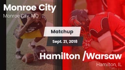 Matchup: Monroe City High vs. Hamilton /Warsaw  2018