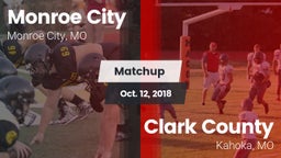 Matchup: Monroe City High vs. Clark County  2018