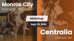 Matchup: Monroe City High vs. Centralia  2020