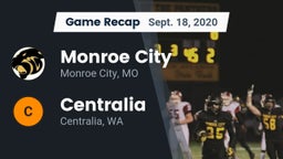 Recap: Monroe City  vs. Centralia  2020