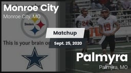 Matchup: Monroe City High vs. Palmyra  2020