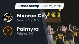 Recap: Monroe City  vs. Palmyra  2020