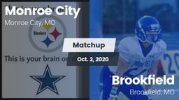 Matchup: Monroe City High vs. Brookfield  2020