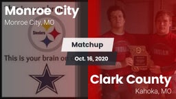 Matchup: Monroe City High vs. Clark County  2020