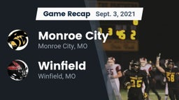 Recap: Monroe City  vs. Winfield  2021
