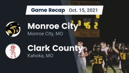 Recap: Monroe City  vs. Clark County  2021