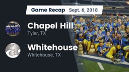 Recap: Chapel Hill  vs. Whitehouse  2018