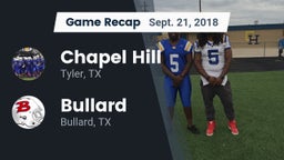 Recap: Chapel Hill  vs. Bullard  2018