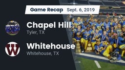 Recap: Chapel Hill  vs. Whitehouse  2019