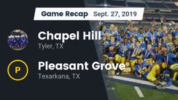 Recap: Chapel Hill  vs. Pleasant Grove  2019