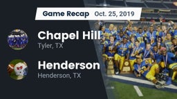 Recap: Chapel Hill  vs. Henderson  2019