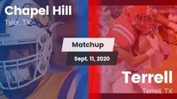 Matchup: Chapel Hill High vs. Terrell  2020